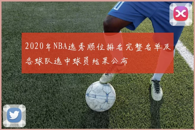 2020年NBA选秀顺位排名完整名单及各球队选中球员结果公布
